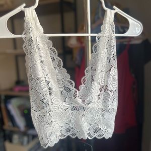 White Lace Bralette